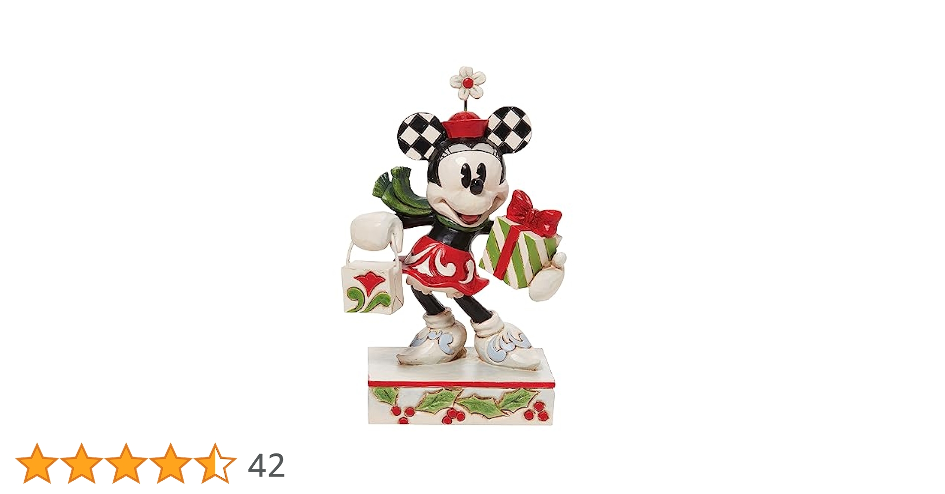 ミッキーマウス ジムショア クリスマス 屋内外用43cm